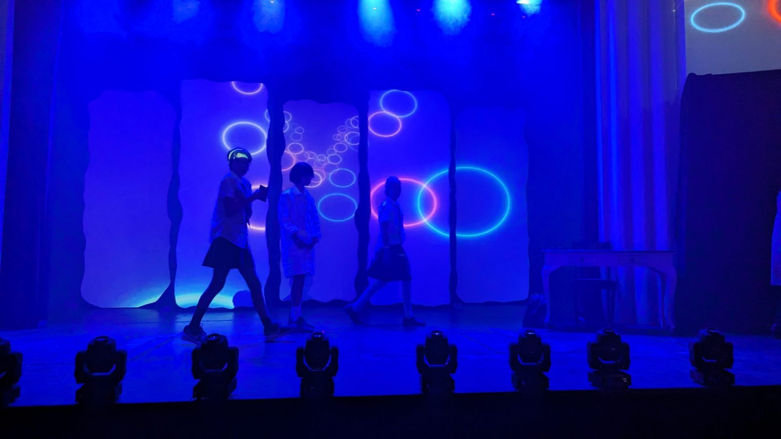 Stage lighting hire for Perth school musical production